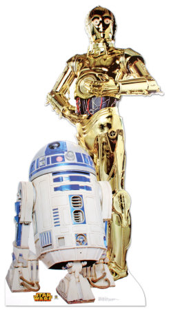 R2-D2 & C-3P0 Stand Up