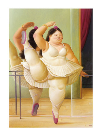 Ballerina to the Handrail