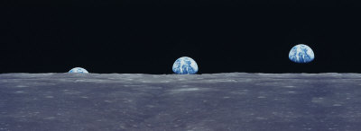 Earth Viewed from the Moon