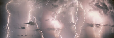 Lightning, Thunderstorm, Weather, Sky, Clouds