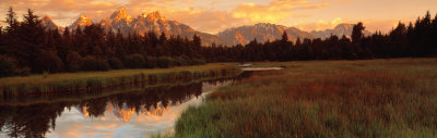 Sunrise Grand Teton National Park, Wyoming, USA