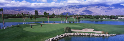 Golf Course, Palm Springs, California, USA Poster
