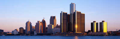 Morning, Detroit, Michigan, USA