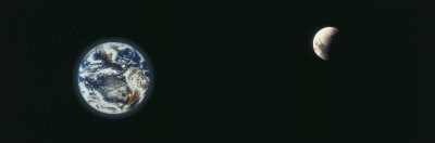 Earth and Moon, Montage
