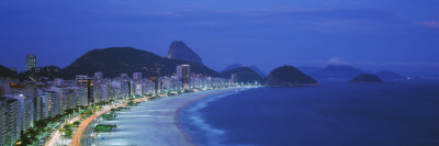 Beach, Copacabana, Rio De Janeiro, Brazil