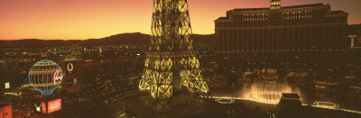 High Angle View of a City, Las Vegas, Nevada, USA