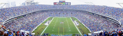 NFL Football, Ericsson Stadium, Charlotte, North Carolina, USA Poster