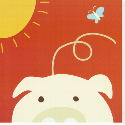 Peek-a-Boo IV, Pig Posters