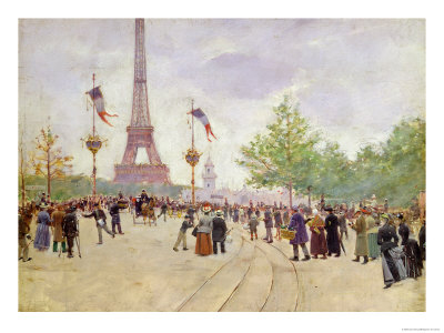Entrance to the Exposition Universelle, 1889