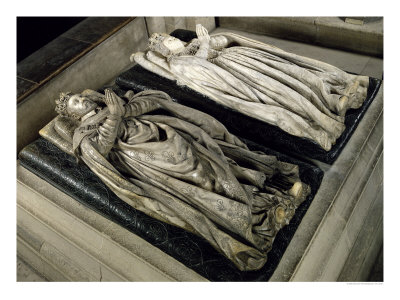 Effigies of Henri II and Catherine de Medici 1583