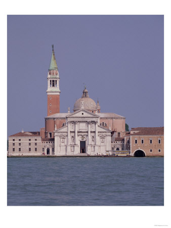 View of San Giorgio Maggiore, Built by Andrea Palladio 1564-80