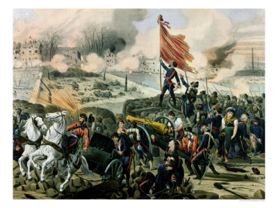 Attack at Pont de Neuilly and Courbevoie, 2nd April 1871