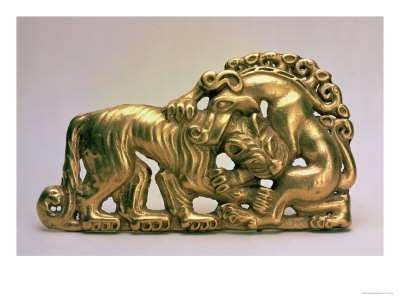 Belt Buckle, from the Siberian Collection of Peter I
