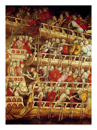 The Venetian Fleet Victorious Over That of Emperor Frederick Barbarossa 1407