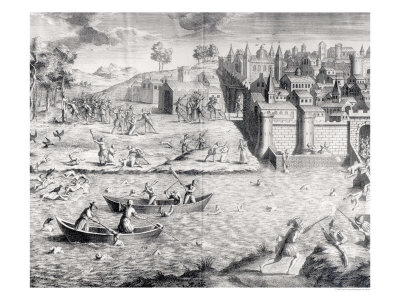 The Massacre of the Huguenots at Tours in 1562