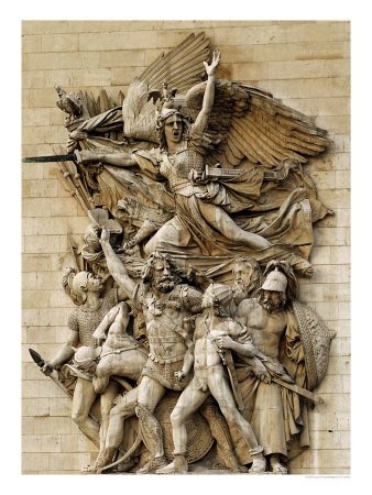 La Marseillaise, Detail from the Eastern Face of the Arc de Triomphe, 1832-35