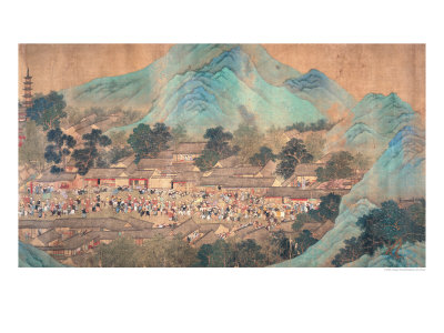 The Emperor Kiang Hsi on Tour in the Southern Provinces, 1699