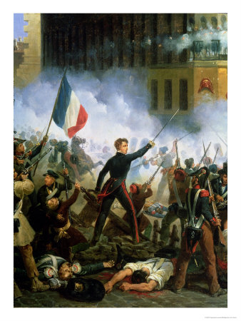 Battle in the Rue de Rohan, 28th July 1830, 1831
