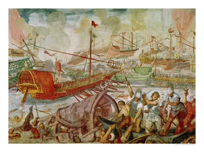 The Battle of Actium, 2nd September 31 BC, 1600