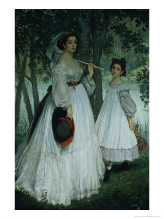 The Two Sisters: Portrait, 1863