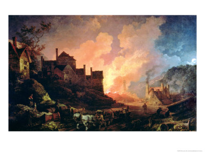 Coalbrookdale by Night, 1808