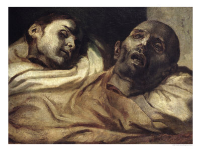 Buy Heads of Torture Victims, Study for the Raft of the Medusa at AllPosters.com