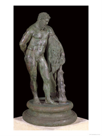 Herakles Resting, a Reduced Copy of an Original of circa 320 BC