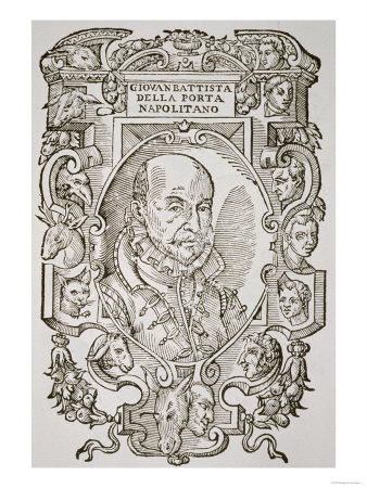Giovanni Battista Della Porta from His Book, "Delle Celeste Fisionomia"