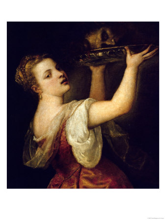 Salome Carrying the Head of St. John the Baptist, circa 1549