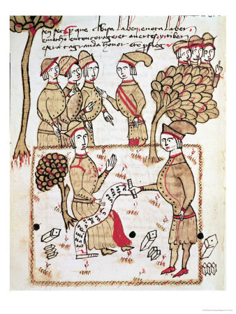 A Surveyor with His Workers, from "Traite D