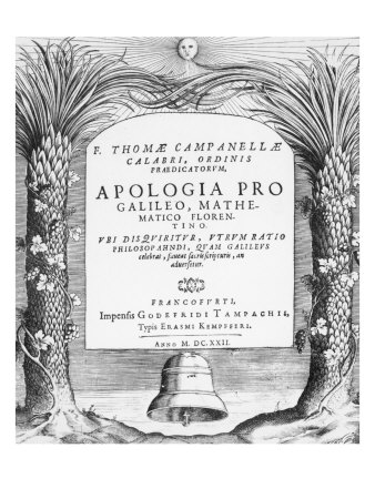 Frontispiece to Apologia Pro Galileo