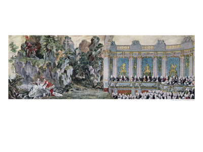 Jeanne Antoinette Poisson, Marquise de Pompadour and the Vicomte de Rohan, 1749