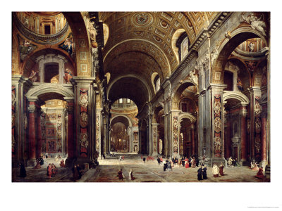 Cardinal Melchior de Polignac Visiting St. Peter