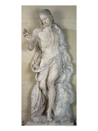 The Resurrection, Detail of Christ