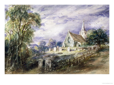 Stoke Poges Church, 1833