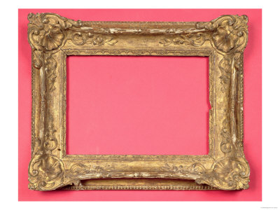 French 18th Century Carved and Gilded Frame, 18th Century