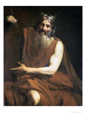 Moses with the Tablets of the Law, circa 1627-32