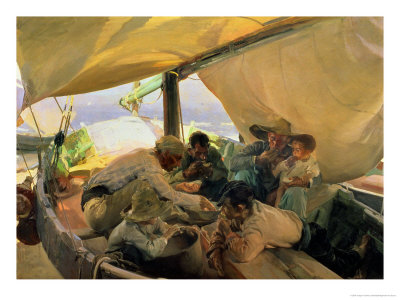 Lunch on the Boat, 1898