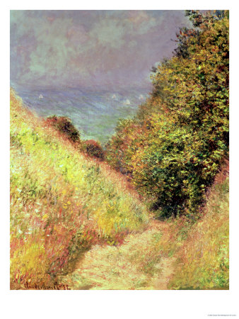 Chemin de La Cavee, Pourville, 1882