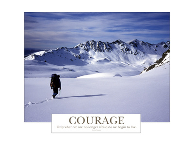 Courage Poster