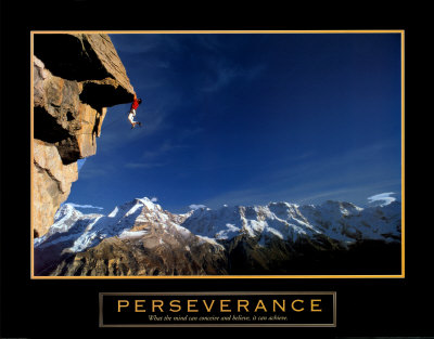 Perseverance: Cliffhanger Posters