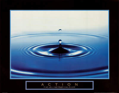 Action: Drop of Water