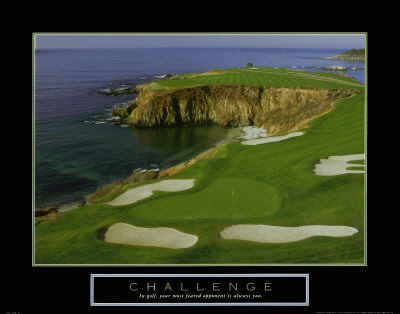 Challenge: Golf Poster