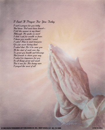I Said a Prayer for You