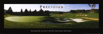 Precision: Golf Poster