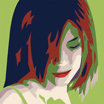 The Girl from Okinawa in Green