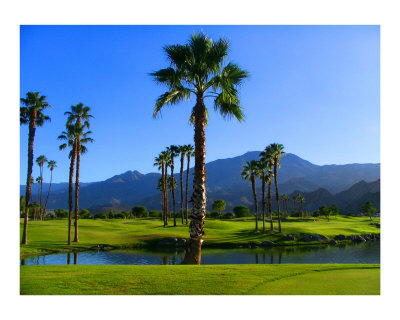 Arnold Palmer Golf Course in PGA West Poster