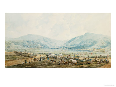 A View of Happy Valley Race Course, Hong Kong