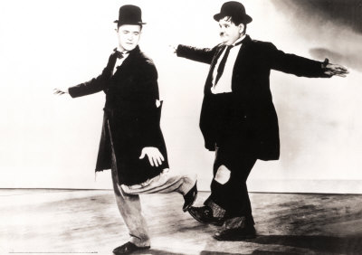 Laurel and Hardy in Danza