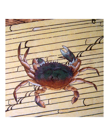 Asian Crab on Bamboo